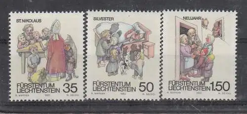 Liechtenstein  Nr 1008/10 Postfrisch / **