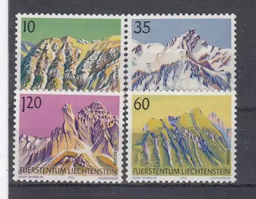 Liechtenstein  Nr 1000/03 Postfrisch / **