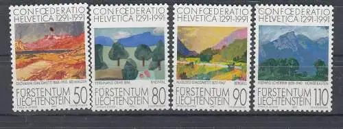 Liechtenstein  Nr 1016/19 Postfrisch / **
