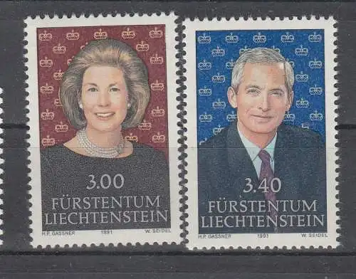 Liechtenstein  Nr 1024/25 Postfrisch / **
