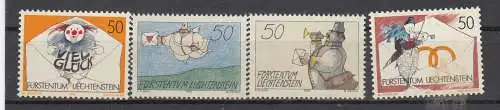 Liechtenstein  Nr 1041/44 Postfrisch / **