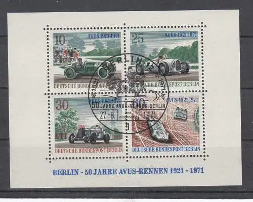 Berlin (West)  Nr Block 3 Gestempelt (Posten)