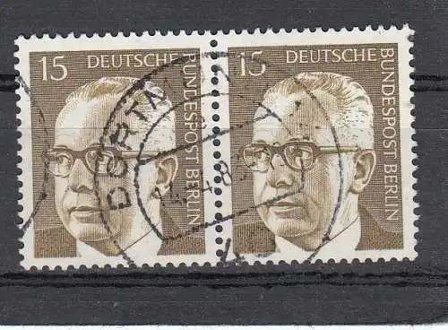 Berlin (West)  Nr 427 waag. Paar Gestempelt (Posten)