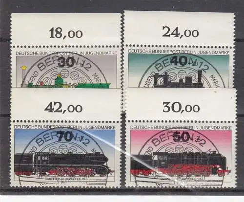 Berlin (West)  Nr 488/91 Gestempelt (Posten)