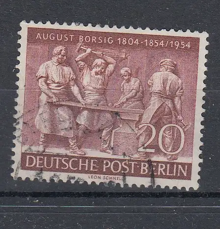 Berlin (West)  Nr 125 Gestempelt (Posten)