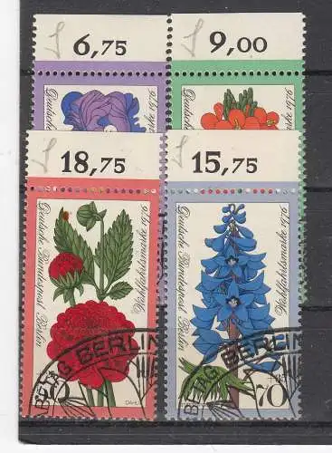 Berlin (West)  Nr 524/27 Gestempelt (Posten)