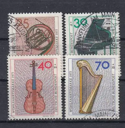 Bundesrep. Deutschland  Nr 782/85 Gestempelt (Posten)