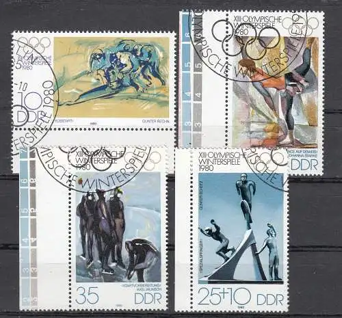 DDR  Nr 2478/81 Gestempelt (Posten)