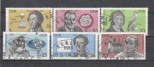 DDR  Nr 2492/97 Gestempelt (Posten)