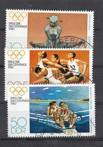 DDR  Nr 2503/05 Gestempelt (Posten)