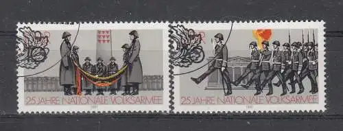 DDR  Nr 2580/81 Gestempelt (Posten)