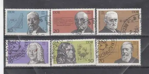 DDR  Nr 2603/08 Gestempelt (Posten)