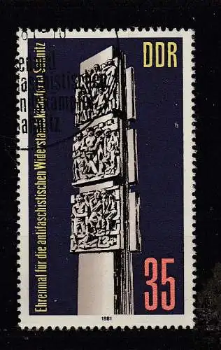 DDR  Nr 2639 Gestempelt (Posten)