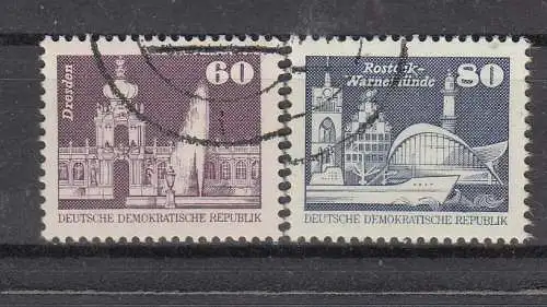 DDR  Nr 2649/50 Gestempelt (Posten)