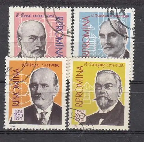 Rumänien  Nr 1958/61 Gestempelt (Posten)