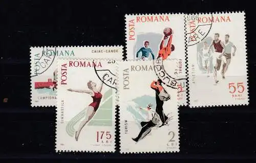 Rumänien  Nr 2452/56 Gestempelt (Posten)