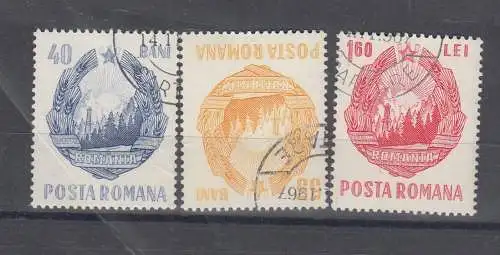 Rumänien  Nr 2631/33 Gestempelt (Posten)