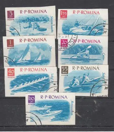 Rumänien  Nr 2057/63 Gestempelt (Posten)