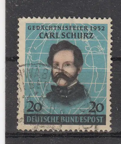 Bundesrep. Deutschland  Nr 155 Gestempelt (Posten)