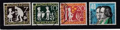 Bundesrep. Deutschland  Nr 322/25 Gestempelt (Posten)