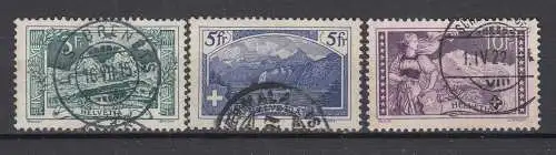 Schweiz  Nr 121/23 Gestempelt (Posten)