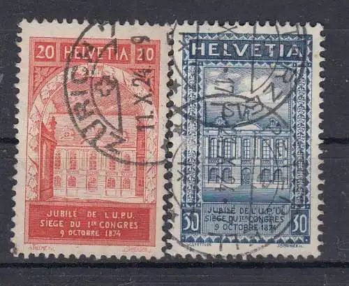 Schweiz  Nr 192/93 Gestempelt (Posten)