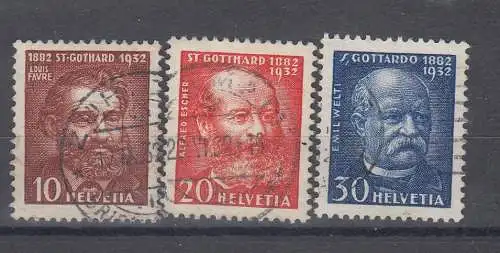 Schweiz  Nr 259/61 Gestempelt (Posten)