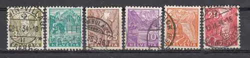 Schweiz  Nr 270/76 Gestempelt (Posten)