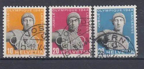 Schweiz  Nr 428/30 Gestempelt (Posten)