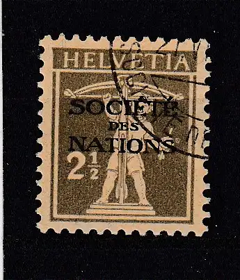 Schweiz Ausg. Int. Org. SDN  Nr 26 Gestempelt (Posten)