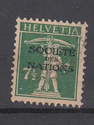 Schweiz Ausg. Int. Org. SDN  Nr 30 Gestempelt (Posten)