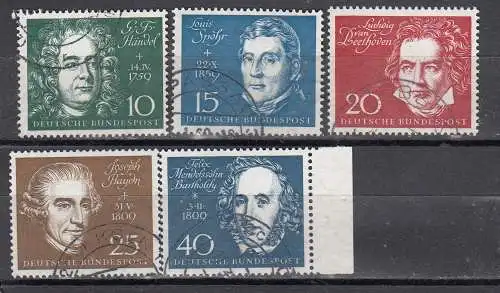 Bundesrep. Deutschland  Nr 315/19 Gestempelt (Posten)