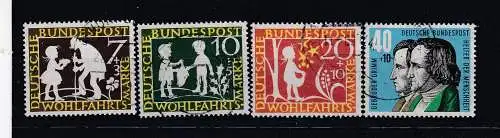 Bundesrep. Deutschland  Nr 322/25 Gestempelt (Posten)