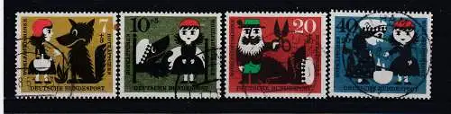Bundesrep. Deutschland  Nr 340/43 Gestempelt (Posten)