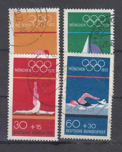 Bundesrep. Deutschland  Nr 719/22 Gestempelt (Posten)