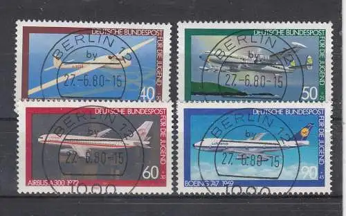 Bundesrep. Deutschland  Nr 1040/43 Gestempelt (Posten)