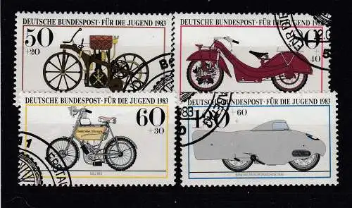 Bundesrep. Deutschland  Nr 1168/71 Gestempelt (Posten)