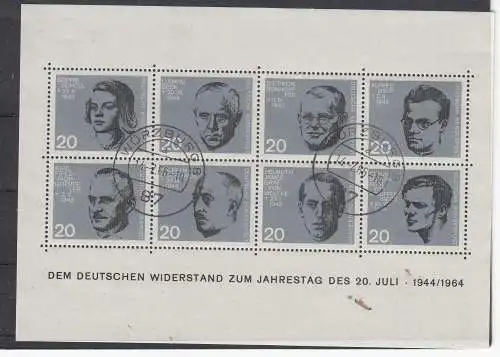 Bundesrep. Deutschland  Nr Block 3 Gestempelt (Posten)