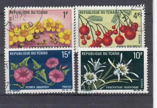 Tschad  Nr 271/74 Gestempelt (Posten)