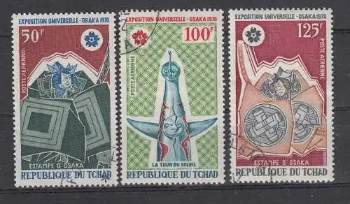 Tschad  Nr 299/301 Gestempelt (Posten)