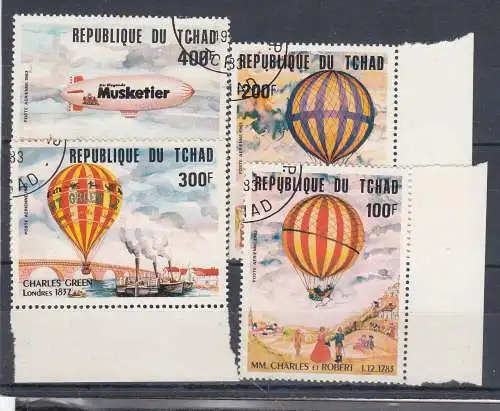 Tschad  Nr 962/65 Gestempelt (Posten)