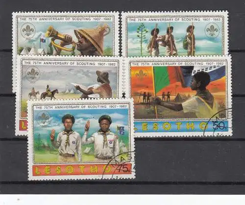 Lesotho  Nr 367/71 Gestempelt (Posten)