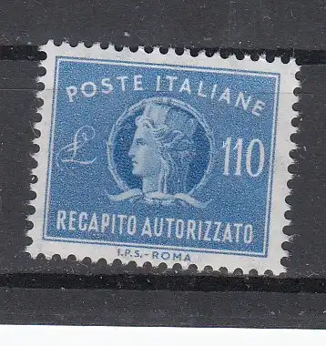 Italien Gebührenmarken A  Nr 14 Postfrisch / **