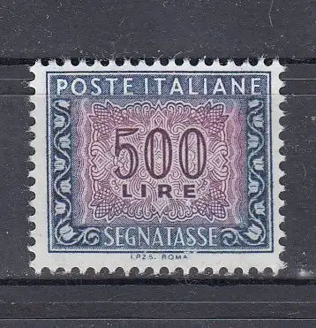 Italien Portomarken  Nr 96 Postfrisch / **