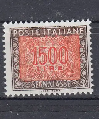 Italien Portomarken  Nr 99 Postfrisch / **