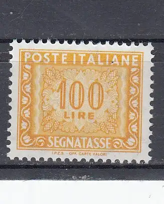 Italien Portomarken  Nr 94 Postfrisch / **