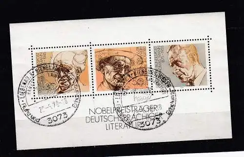 Bundesrep. Deutschland  Nr Block 16 Gestempelt (Posten)