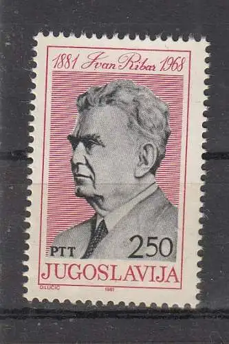 Jugoslawien  Nr 1872 Postfrisch / **