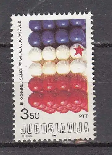 Jugoslawien  Nr 1891 Postfrisch / **
