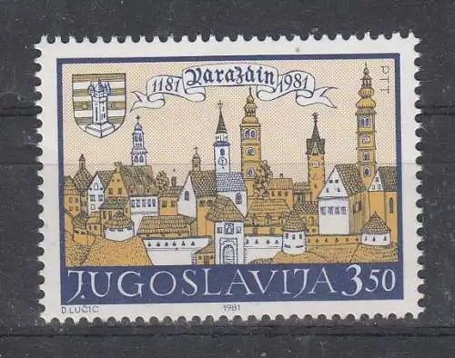 Jugoslawien  Nr 1897 Postfrisch / **